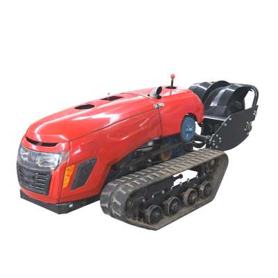 new designed agricultural machinery and equipment remote control mini crawler cultivator for sale